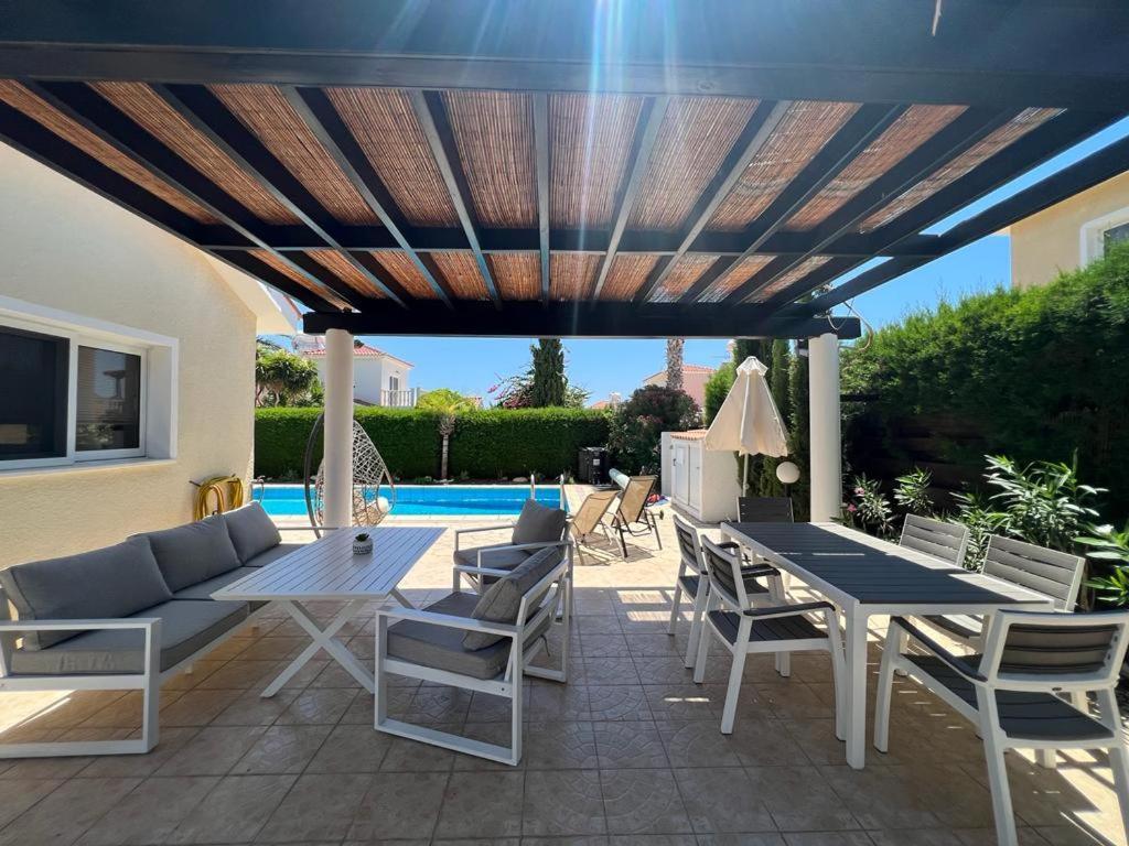 Villa Tamara With Private Pool Pégeia Exteriör bild